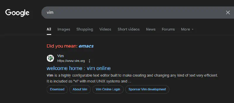 My Daily VIM