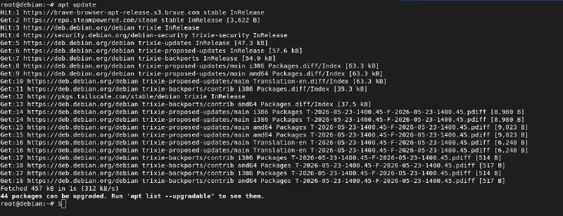 Update APT