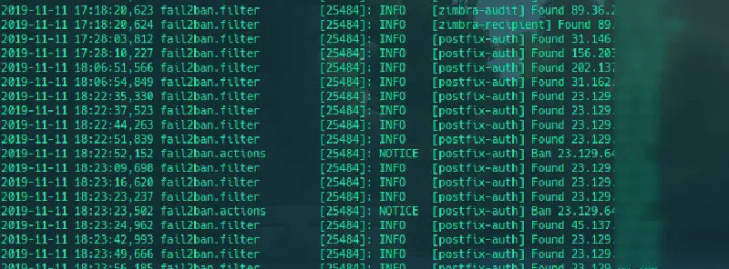 Harderning Server with Fail2ban and Reporting to Telegram