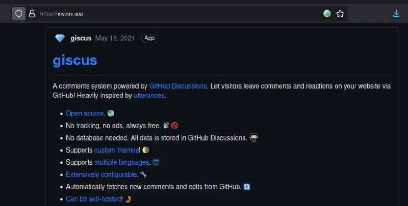 Moving From Disqus to Giscus with Hugo SSG