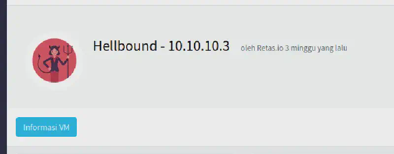 Retas.io Hellbound VM Write-up