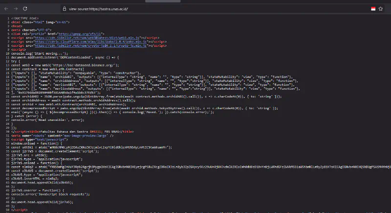 source web yang kena injeksi