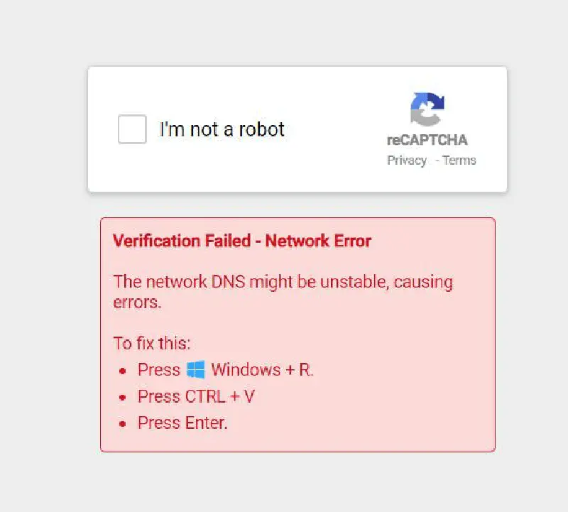 Infostealer Spreading Through Fake Google reCAPTCHA