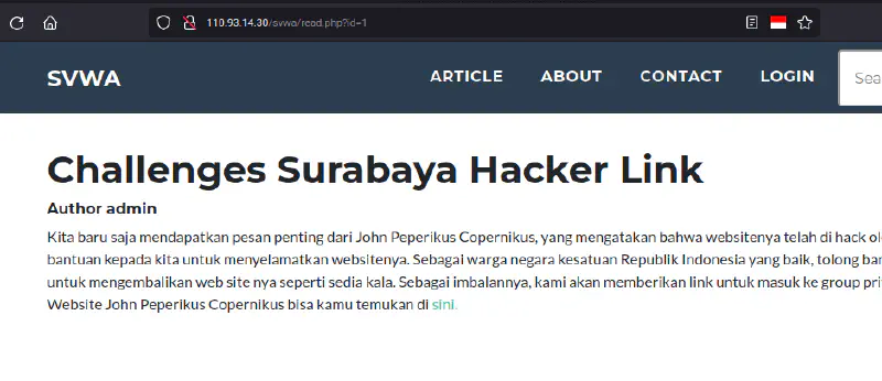 read acticle feature
