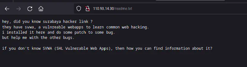 readme txt file