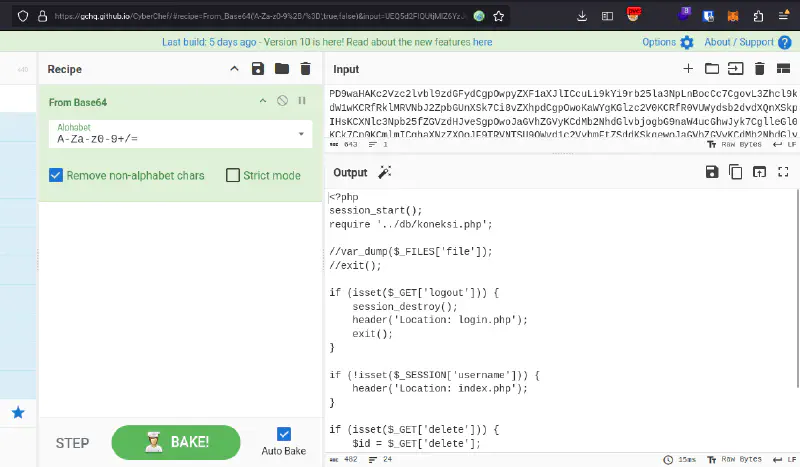 read db koneksi.php from lfi