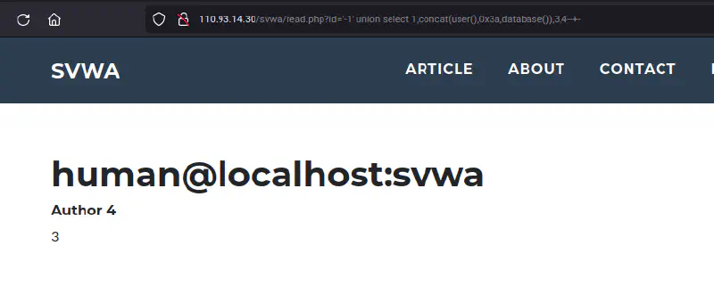 extract username and database