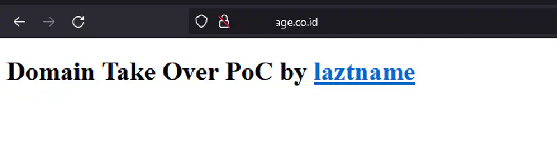 Subdomain Takeover via AWS Elastic Beanstalk